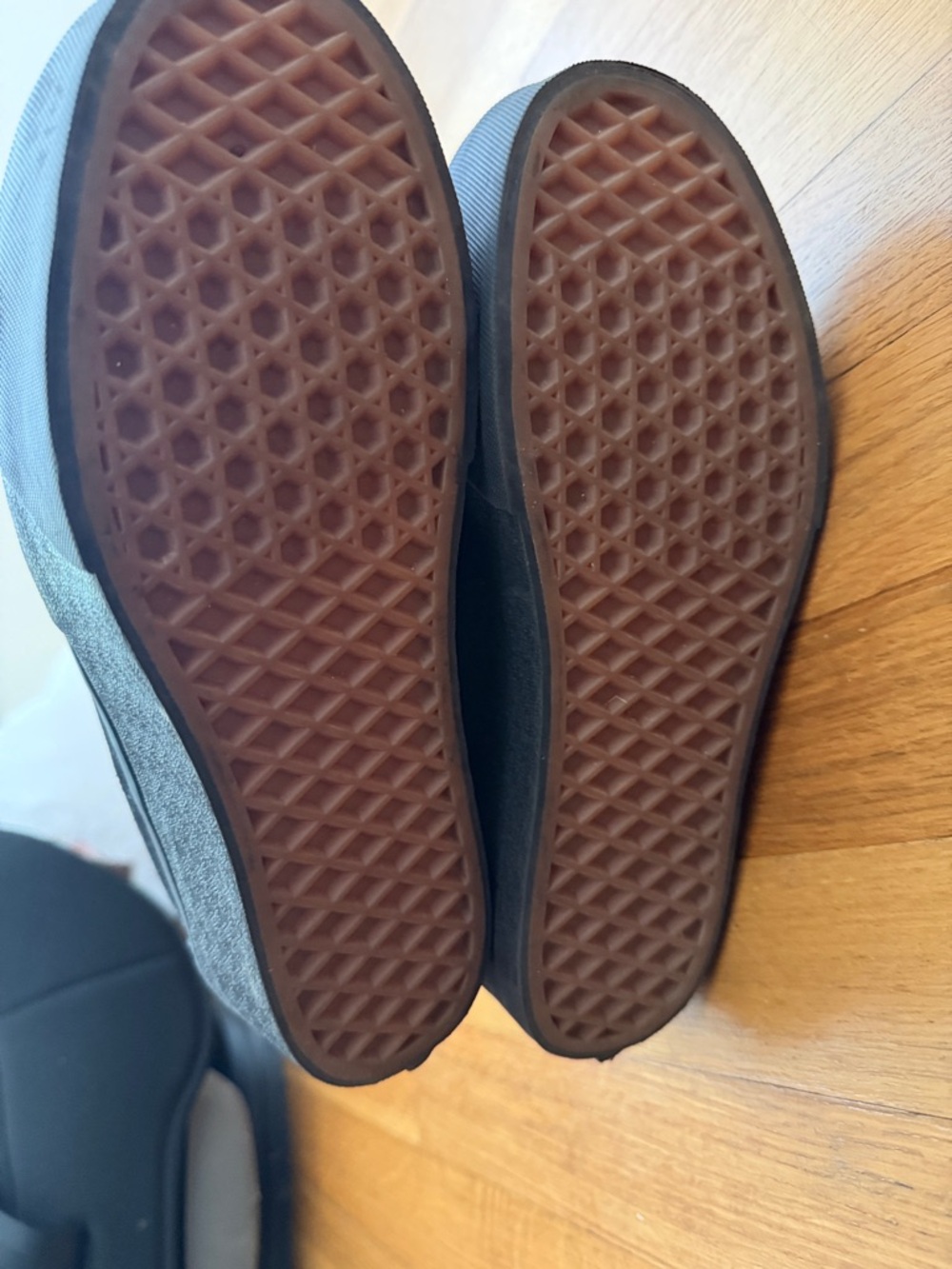 Vans High-Top Platform Sneakers in Black - Picture 3 of 4